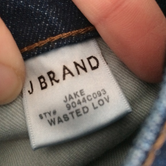 J Brand Jake Boy Fit Jeans 24 Women’s Medium Wash Mid-rise Wasted Love 9044C093B - Picture 7 of 10